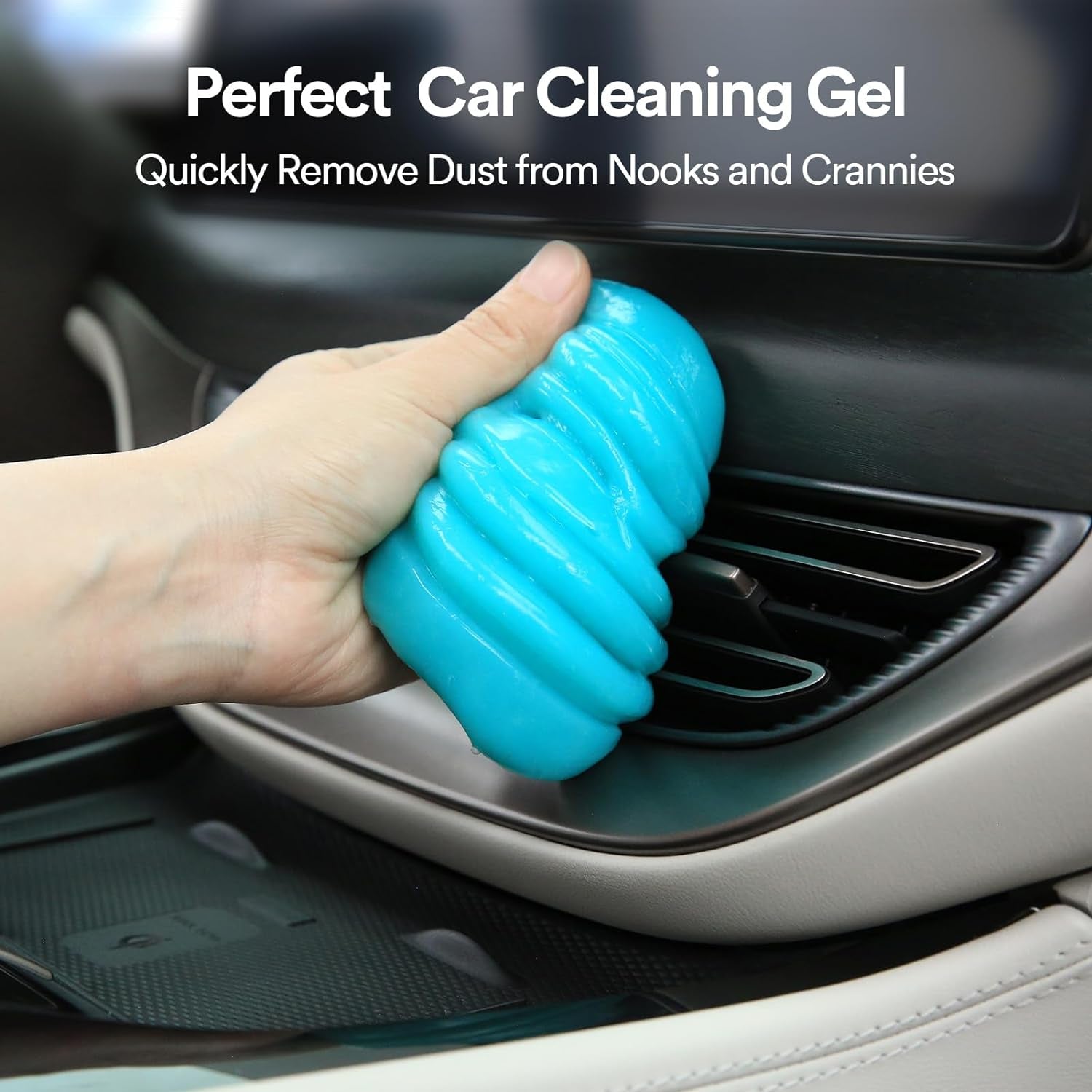 Car Cleaning Gel Car Cleaning Putty Kit Slime Cleaner Interior Auto Detail Tools Supplies Car Accessories Stocking Stuffers Gifts for Men Women White Elephant Gifts for Adults Teens Christmas