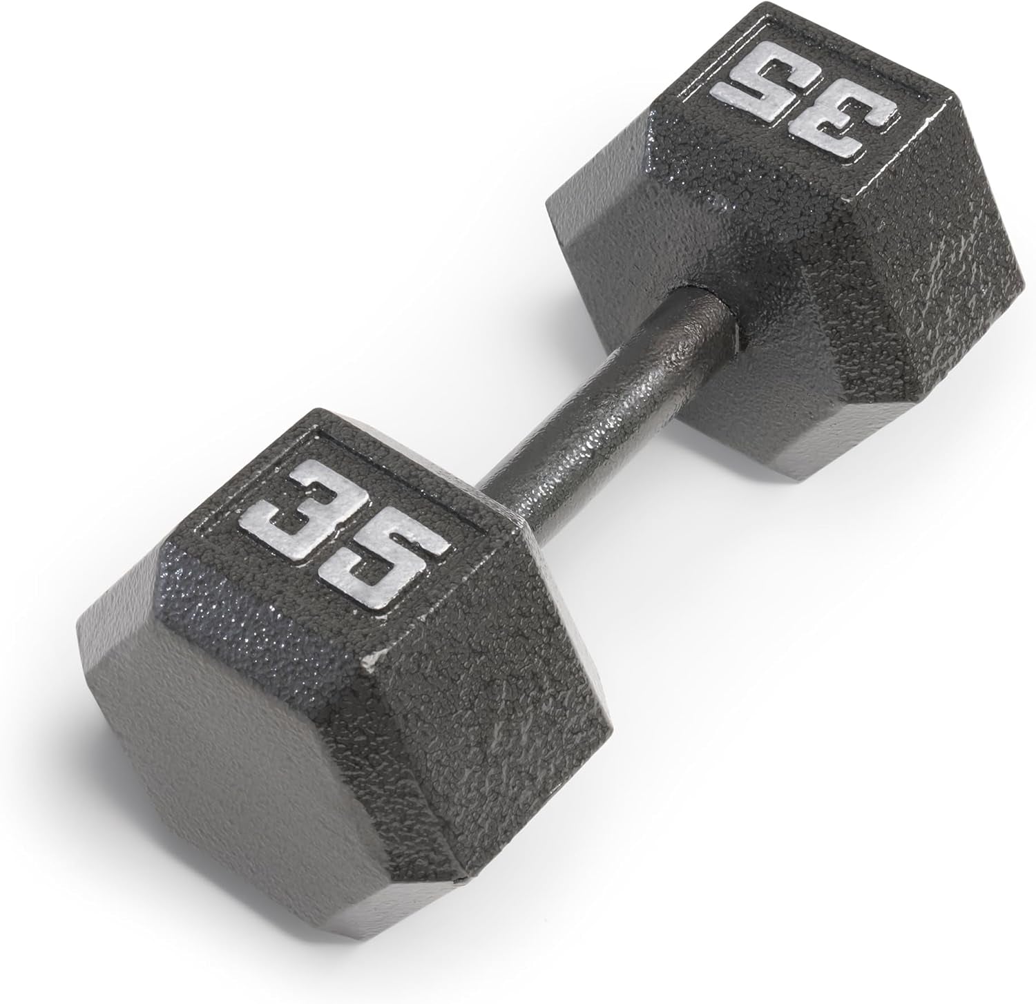 Cast Iron Hex Dumbbells Collection - Available Size from 3-Lb to 100-Lb, SOLD INDIVIDUALLY