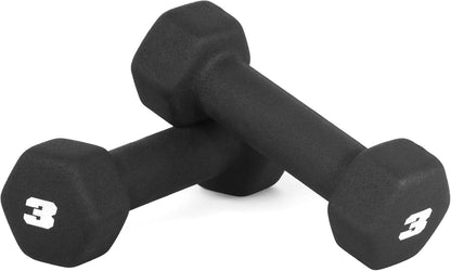 Neoprene Dumbbell Hand Weights - Pair | Multiple Options