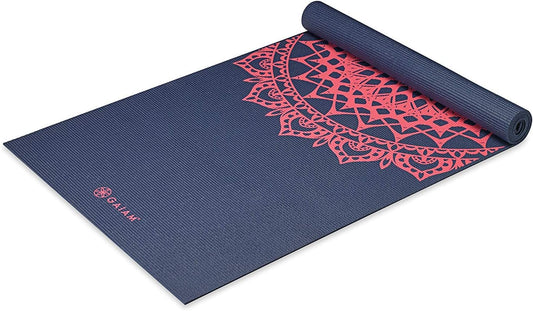 Print Yoga Mat, Non Slip Exercise & Fitness Mat for All Types of Yoga, Pilates & Floor Exercises