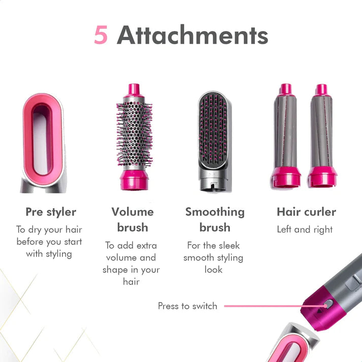 5-in-1 Versatile Hair Styler for Dyson Airwrap