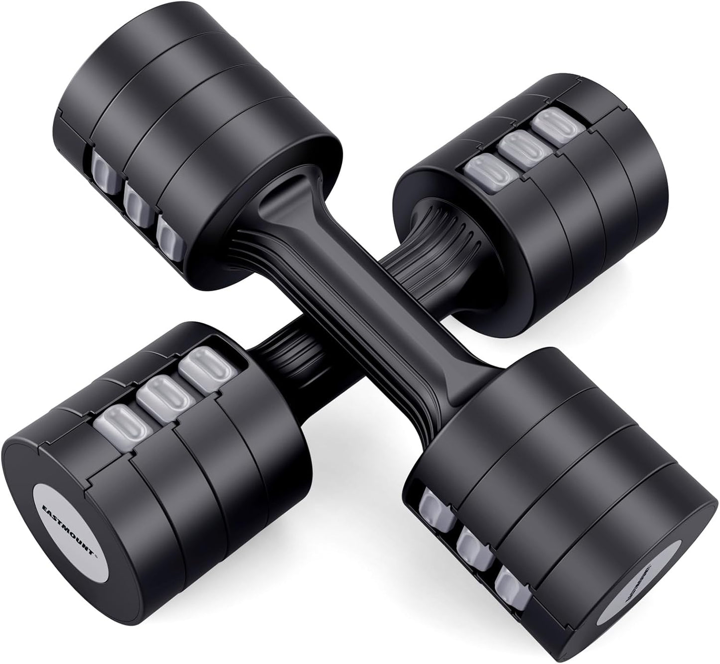 Adjustable Dumbbells 5 LBS Dumbbells Set of 2 / Pair 10 LBS Free Weights 6 in 1 for Home,Office, Gym Exercise Training