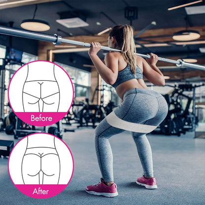 Resistance Bands, Fabric Workout Bands for Women & Men, Cloth Booty Resistance Loop Bands, Thick Squat Bands for Butt/Legs/Thigh/Hip/Glute Excersing