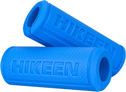 Thick Bar Dumbbell Grips,Non Slip Hard Rubber Barbell Grips,Grips for Weight Lifting, Muscle Building-1.77", 2.25" & 2.75" Outer Diameter