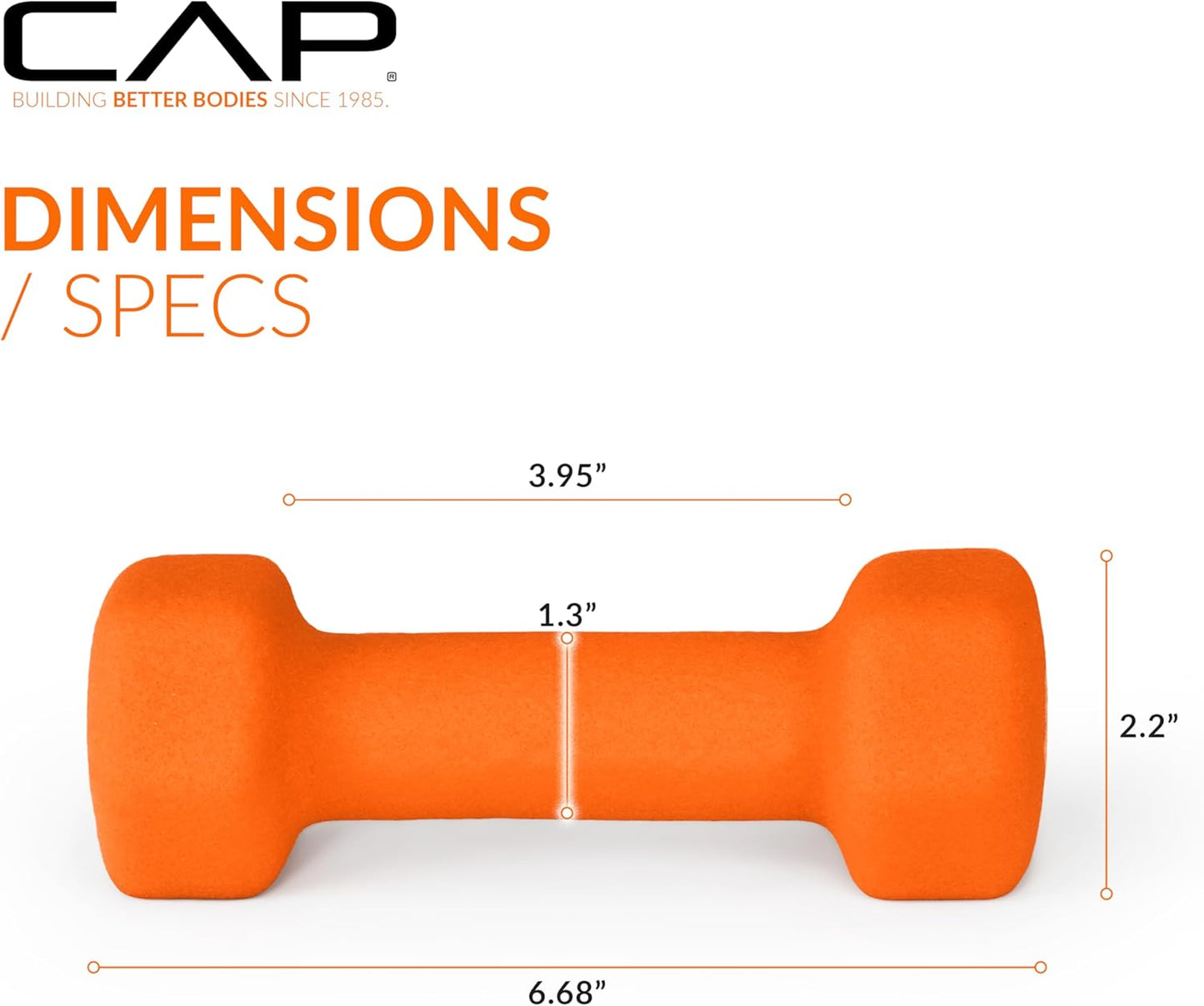 Neoprene Dumbbell Hand Weights - Pair | Multiple Options