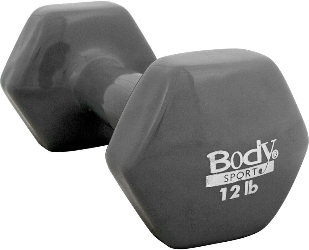 Vinyl Coated Dumbbell Hand Weight – Exercise & Fitness Dumbbell for Home Gym Equipment Workouts – Strength Training for Men & Women