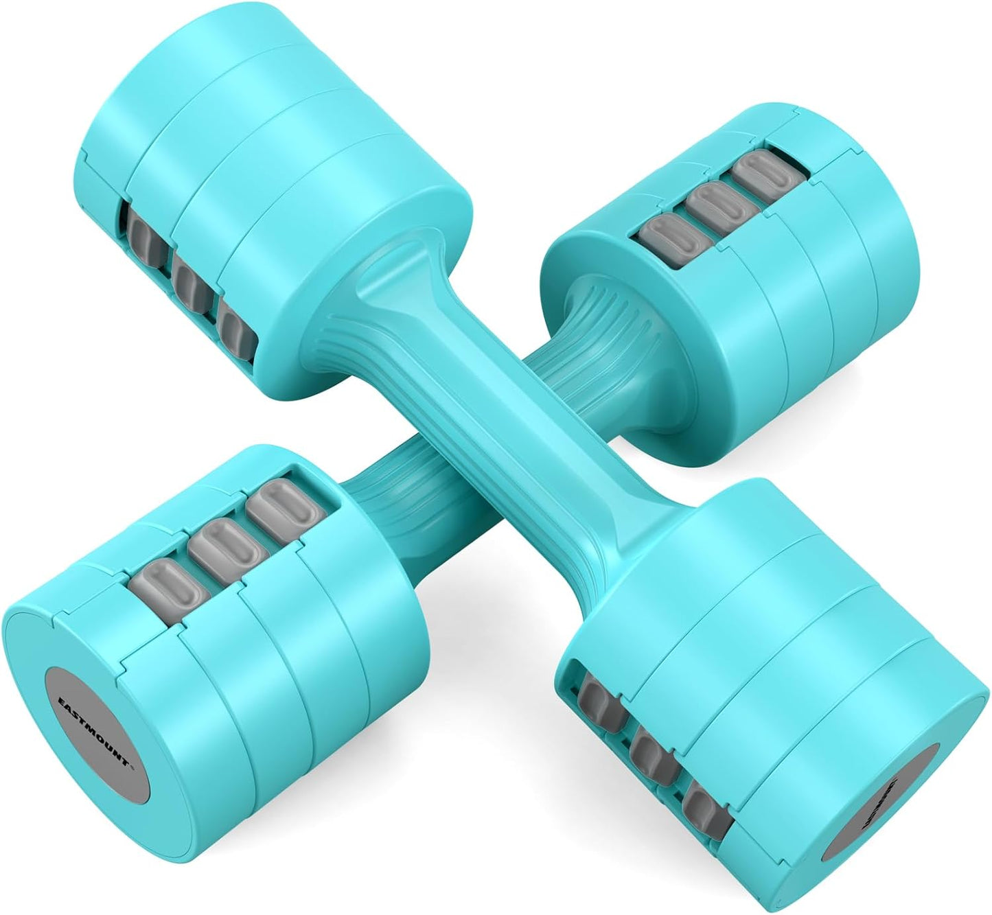 Adjustable Dumbbells 5 LBS Dumbbells Set of 2 / Pair 10 LBS Free Weights 6 in 1 for Home,Office, Gym Exercise Training