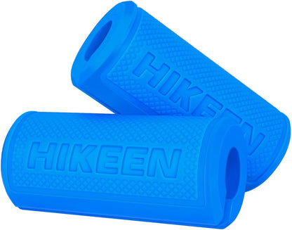 Thick Bar Dumbbell Grips,Non Slip Hard Rubber Barbell Grips,Grips for Weight Lifting, Muscle Building-1.77", 2.25" & 2.75" Outer Diameter