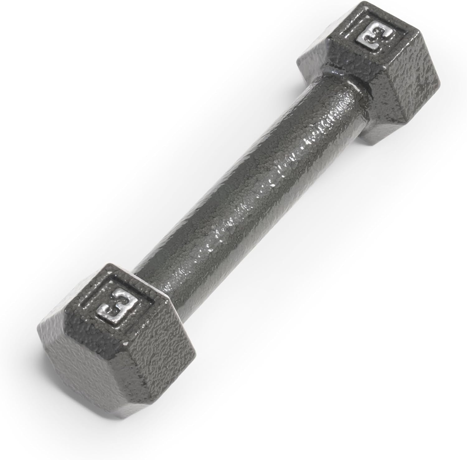 Cast Iron Hex Dumbbells Collection - Available Size from 3-Lb to 100-Lb, SOLD INDIVIDUALLY