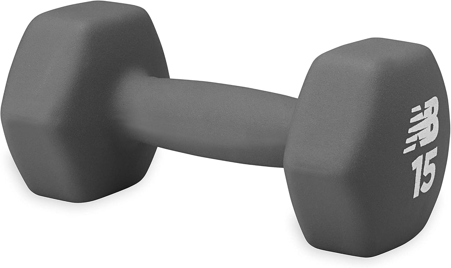 Dumbbells Hand Weights (Single) - Neoprene Exercise & Fitness Dumbbell for Home Gym Equipment Workouts Strength Training Free Weights for Women, Men