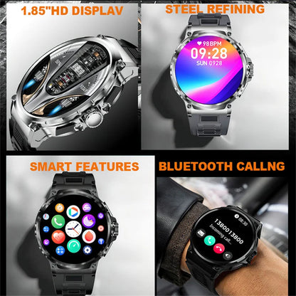 Ultra HD AMOLED GPS Smartwatch 2024