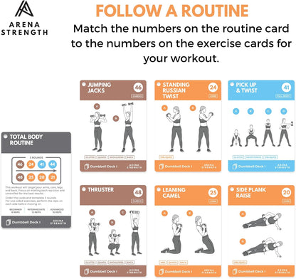 Workout Cards - Instructional Fitness Deck for Booty Band Workouts, Beginner Fitness Guide for Resistance Band Training Exercises at Home. Includes Workout Routines.