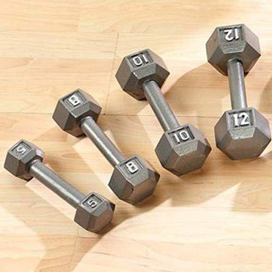 77925 Standard Hex Dumbbells, 5 Lb