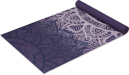 Print Yoga Mat, Non Slip Exercise & Fitness Mat for All Types of Yoga, Pilates & Floor Exercises