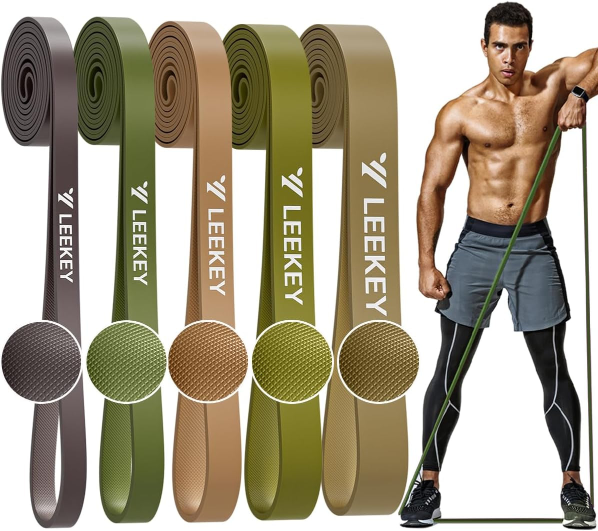 Resistance Bands, Exercise Bands Pull up Assist Bands - Workout Bands Set - Mobility Band Powerlifting Bands for Men and Women Fitness Training, Physical Therapy,Home Workouts