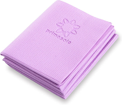 Folding Yoga Travel Pilates Mat Foldable Easy to Carry to Class Beach Park Tear-Resistant Travel Picnics 4Mm Thick 9 Colors