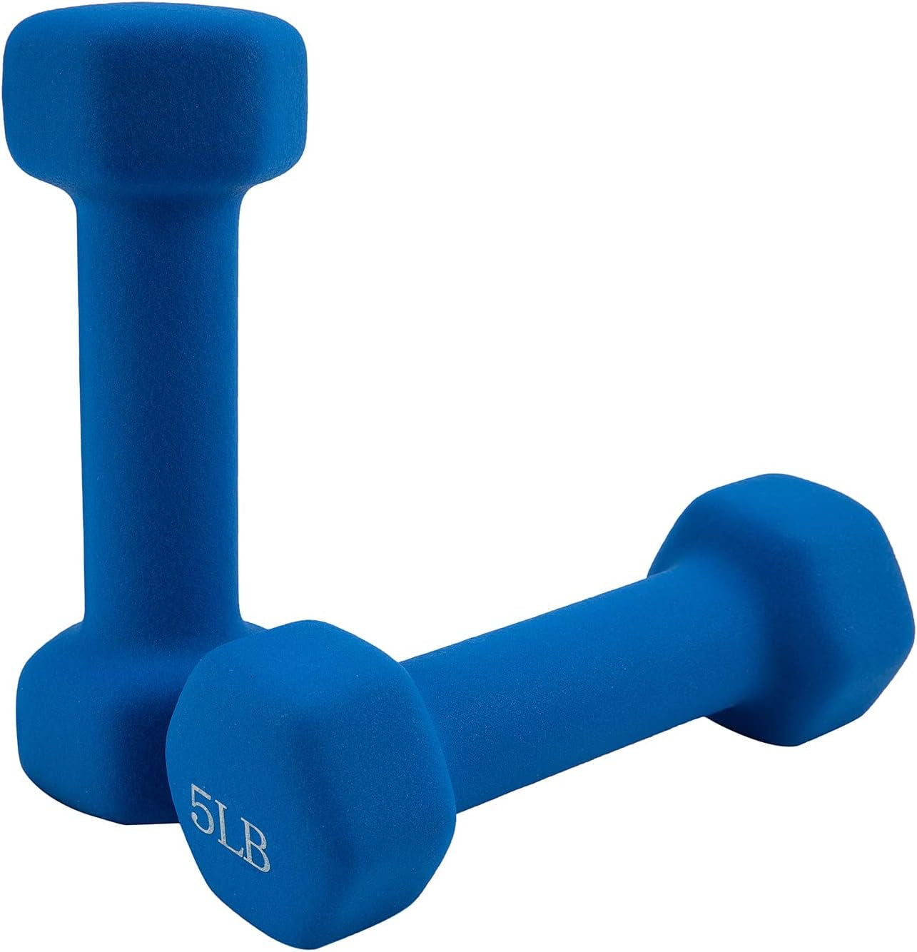 Dumbbells Set of 2 Exercise Fitness Dumbbell for Home Gym Free Weights Hand Hex Dumb Bells