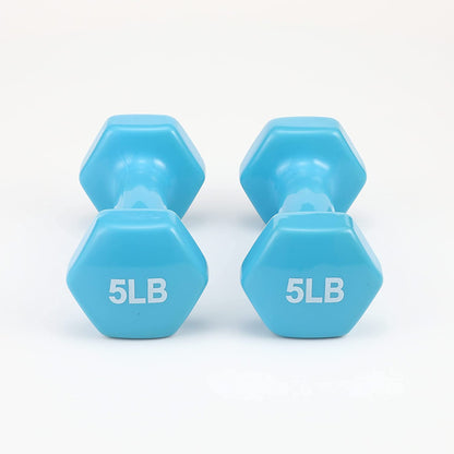 Vinyl Coated Dumbbell Hand Weights