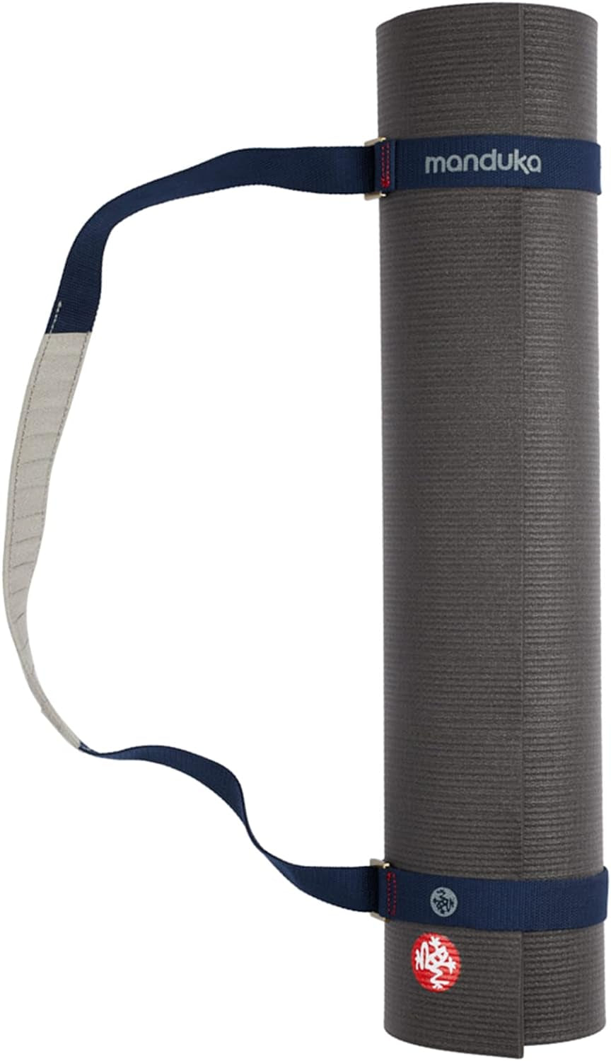 Yoga Commuter Mat Carrier - Eco-Friendly Cotton, Easy to Carry, Hands-Free, for All Mat Sizes, 68" X 1.5"