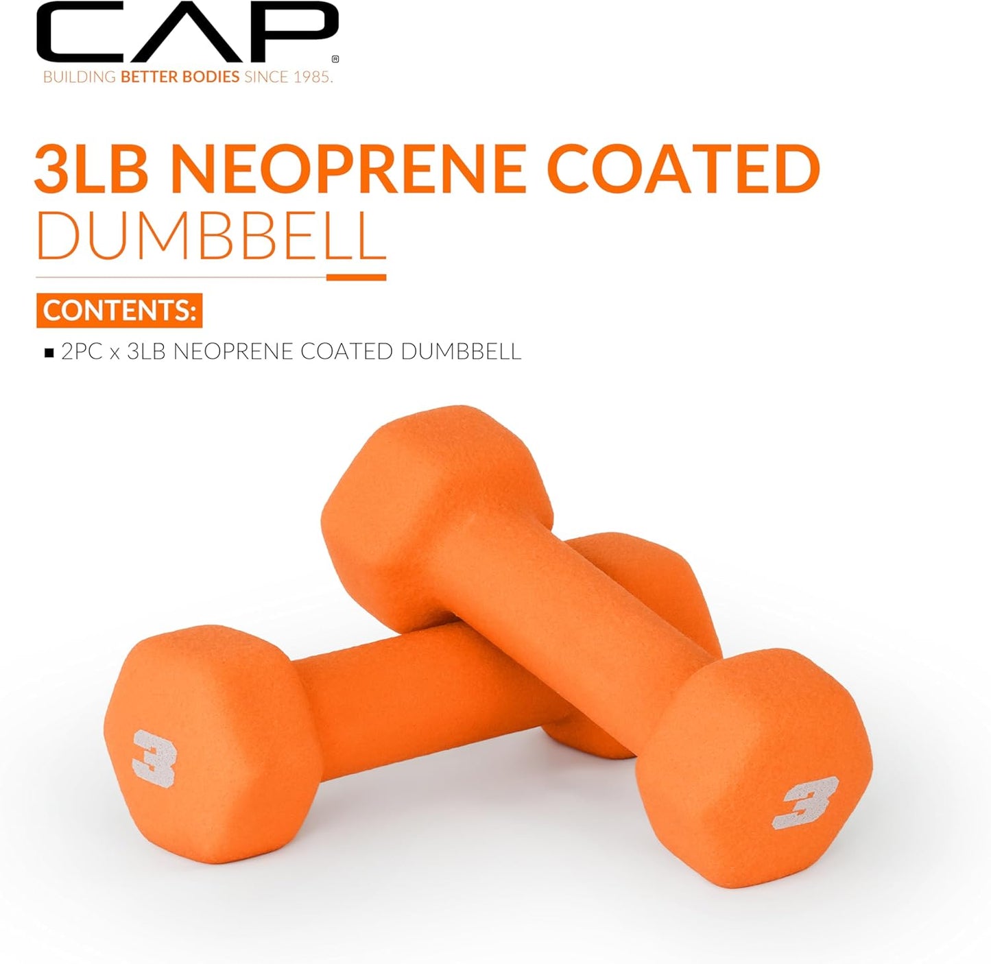 Neoprene Dumbbell Hand Weights - Pair | Multiple Options